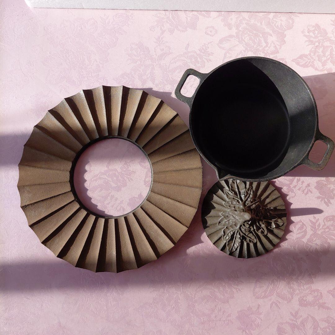 鉄製　天ぷら鍋　万能鍋　アンティーク