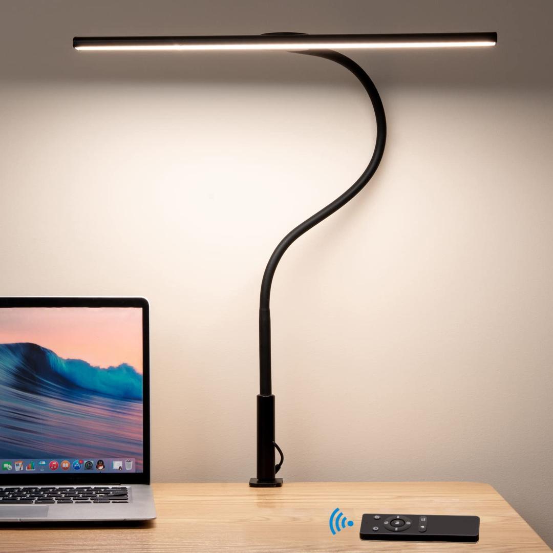 ☆デスクライト LED 目に優しいスタンドライト 無段階調色 調光