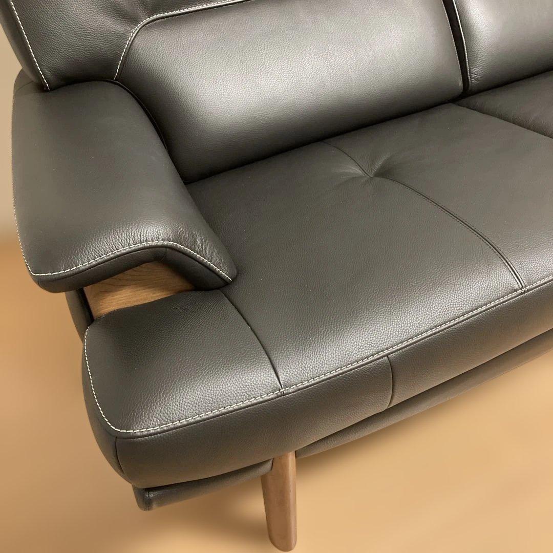 カリモク 2人掛ソファ 幅165cm ZU2512