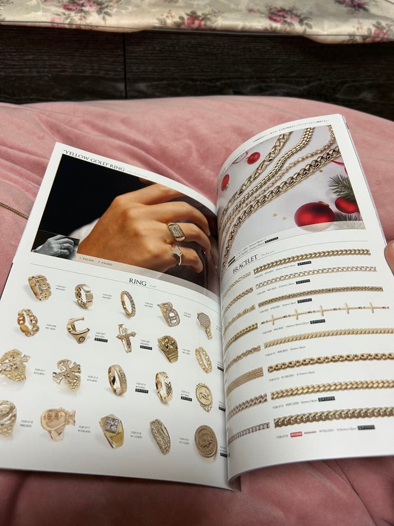 AVALANCHE 10Kイエローゴールド フランクリンブレスレット