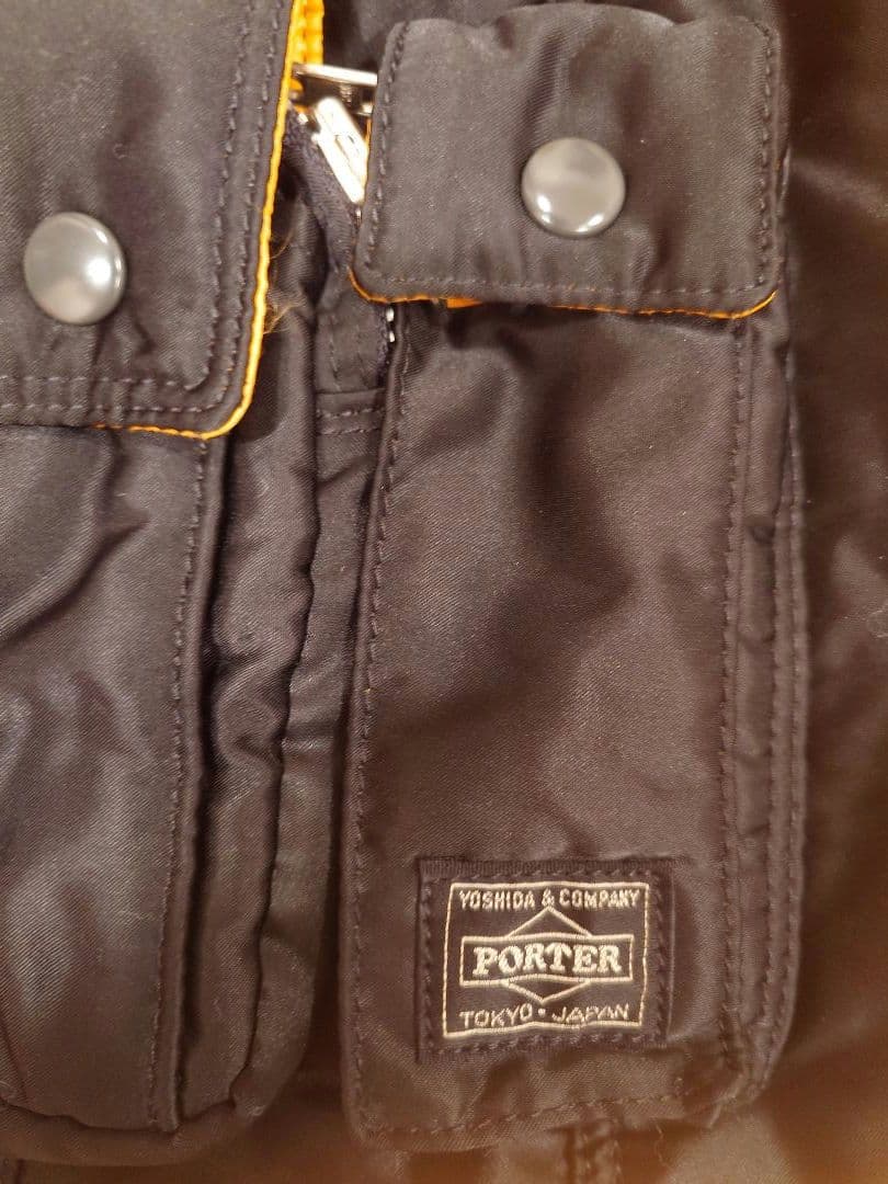 PORTER BEAMSBOY 別注 タンカー ラップ スカート 黒