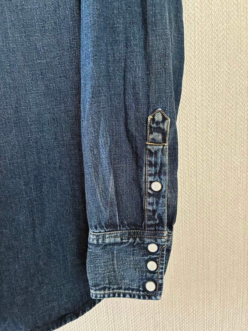 Wrangler リアルマッコイズ デニムシャツ ラングラー ヴィンテージ 復刻