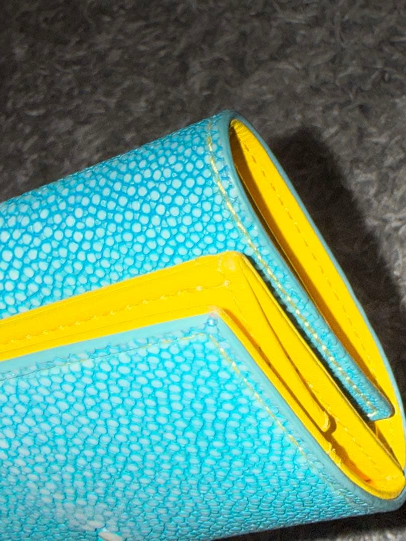 BAHARI ガルーシャ 三つ折り ミニ財布