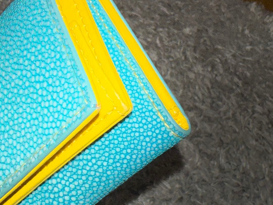 BAHARI ガルーシャ 三つ折り ミニ財布