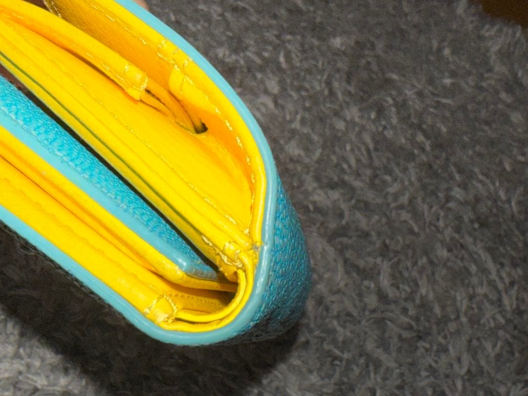 BAHARI ガルーシャ 三つ折り ミニ財布