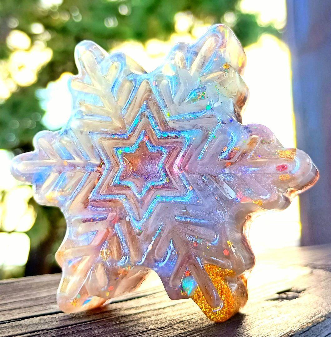 雪の結晶✧WHITE✧オルゴナイト♥容音さま♥専用です