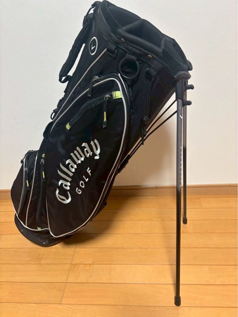 Callaway キャディバッグ 黒 スタンド付き