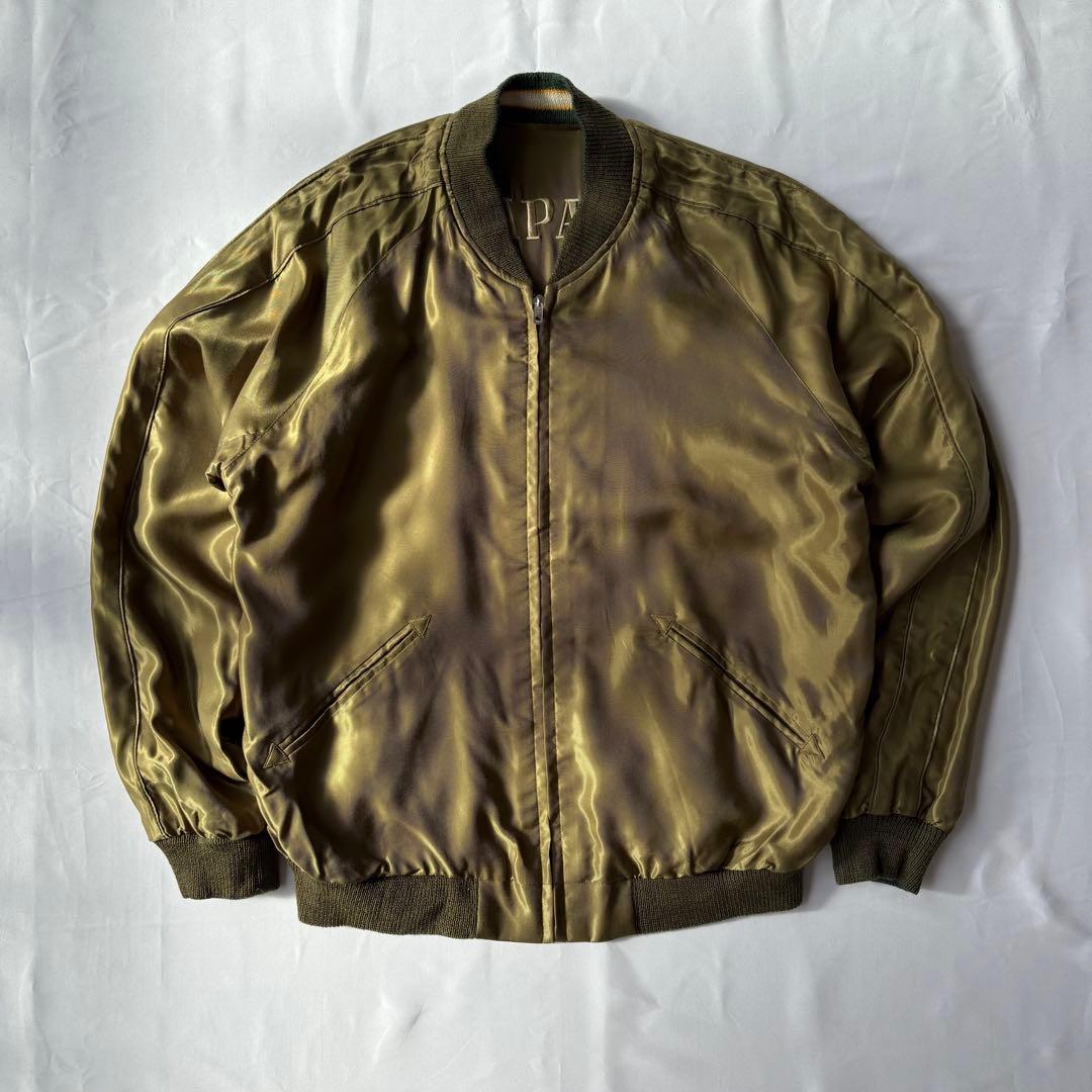 美品 BEAMS 東洋エンタープライズ リバーシブル 虎刺繍 スカジャン 雷門