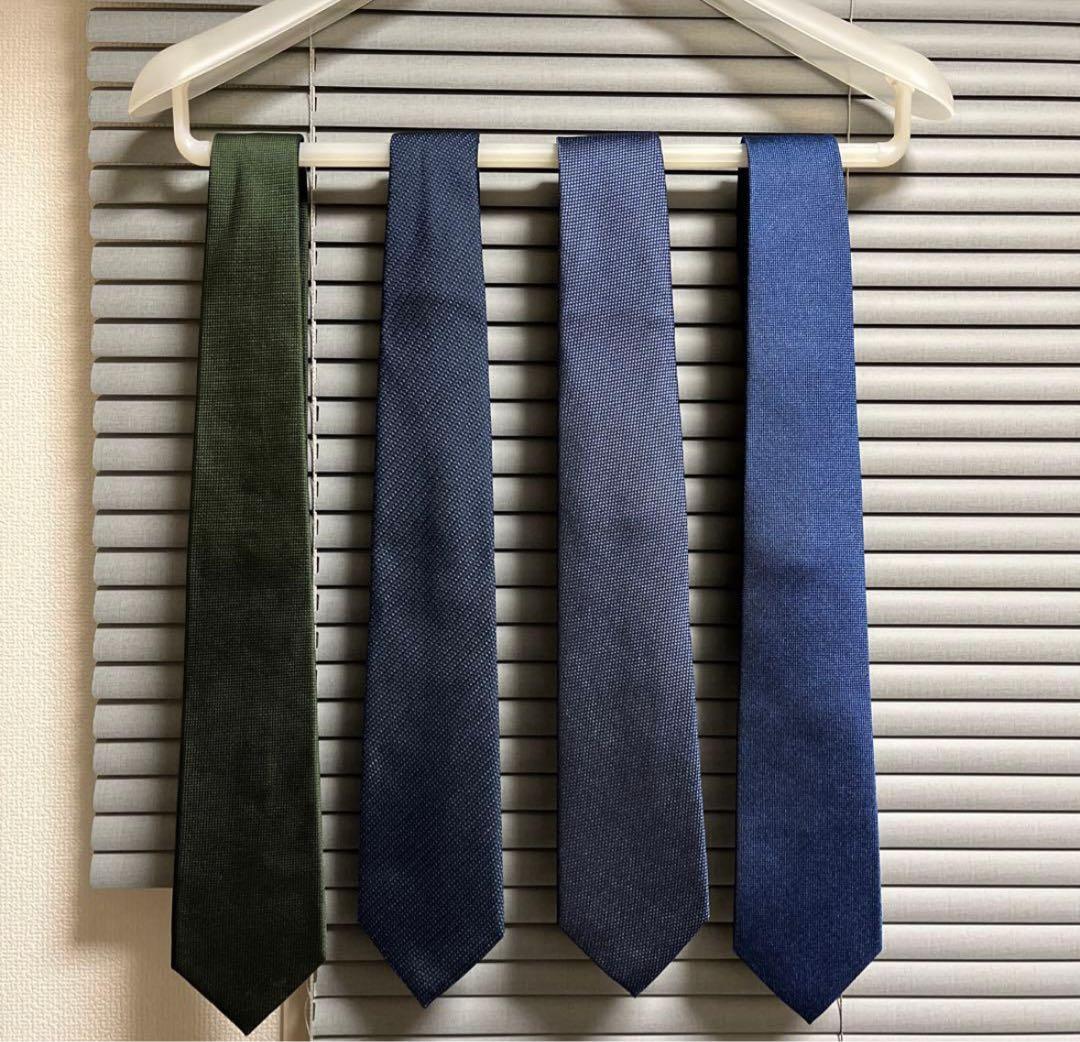 ユナイテッドアローズ　ネクタイ　4本セット