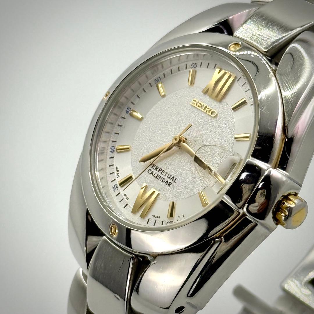 SEIKO パーペチュアルカレンダー 8F32-005A 電池交換済 稼働品