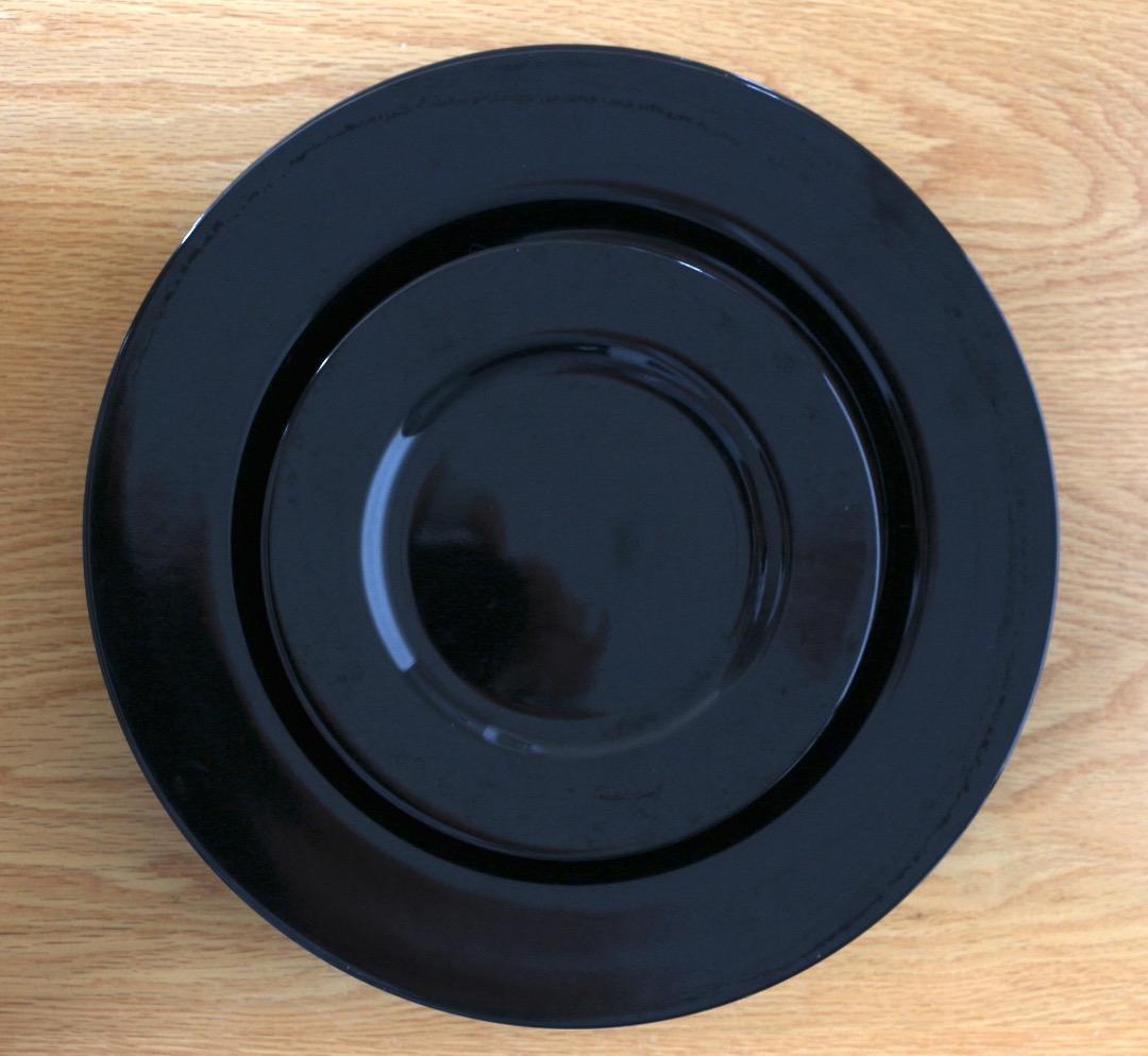 8枚 イタリア製 TAITU タイツー 器 プレート 白 黒 ディナープレート