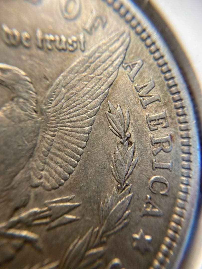 PCGS NCG アンティーク 銀貨　古銭　モルガンダラー　2枚セット