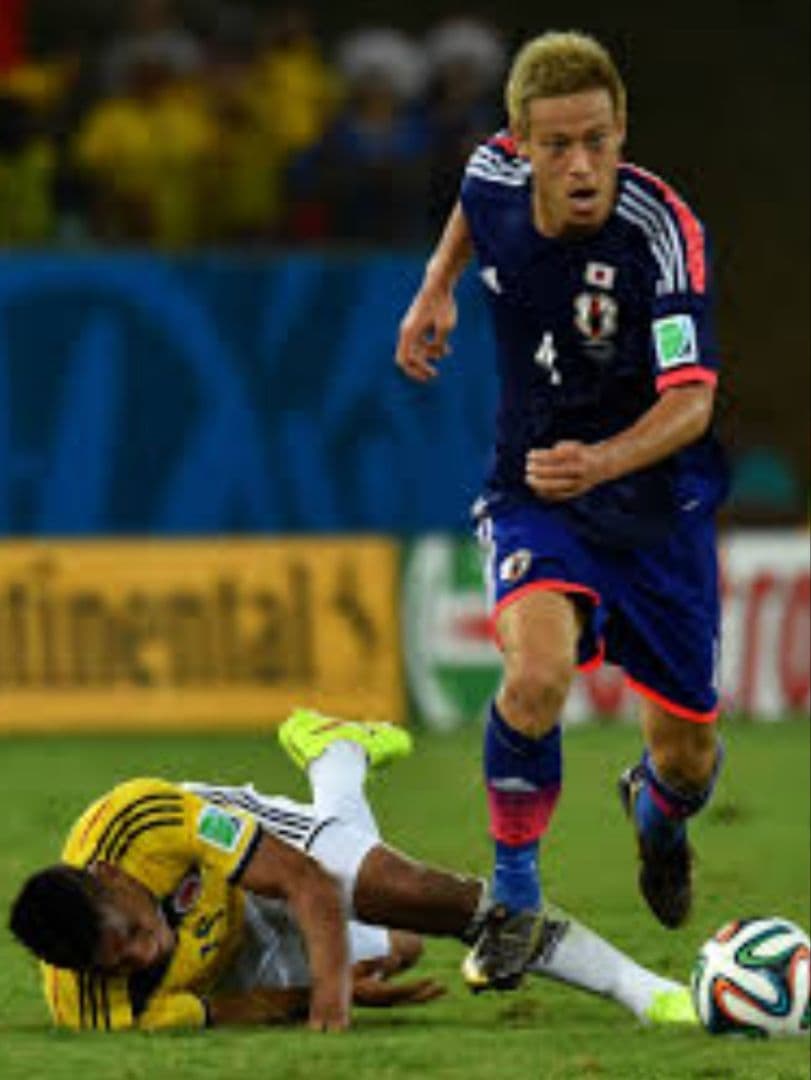 2014W杯 日本代表ユニフォーム 本田圭佑 マッチデイ他パッチ付 新品タグ付