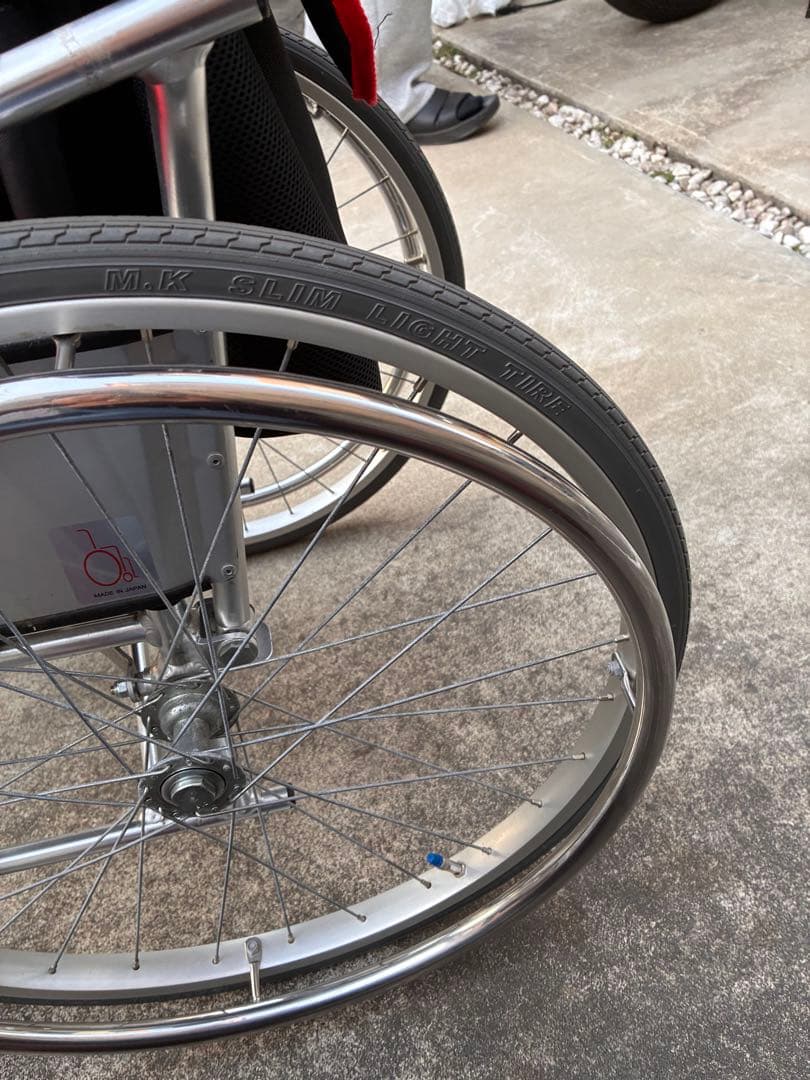 日本製✨MIKI 美品 大容量収納付き✨介護用車椅子 自走式車椅子