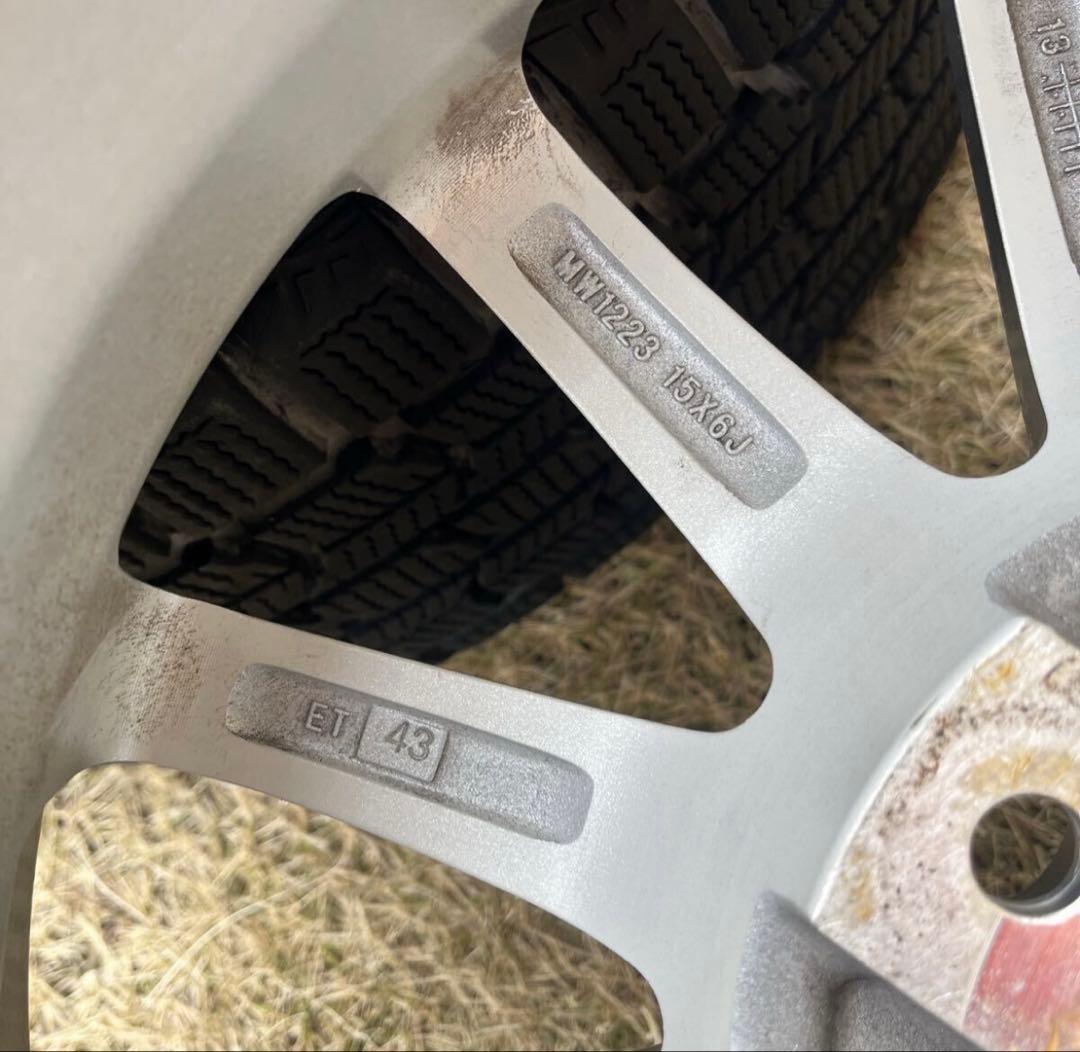 よしみ様weds 114.3 5穴 15インチ 6j 185 65 15