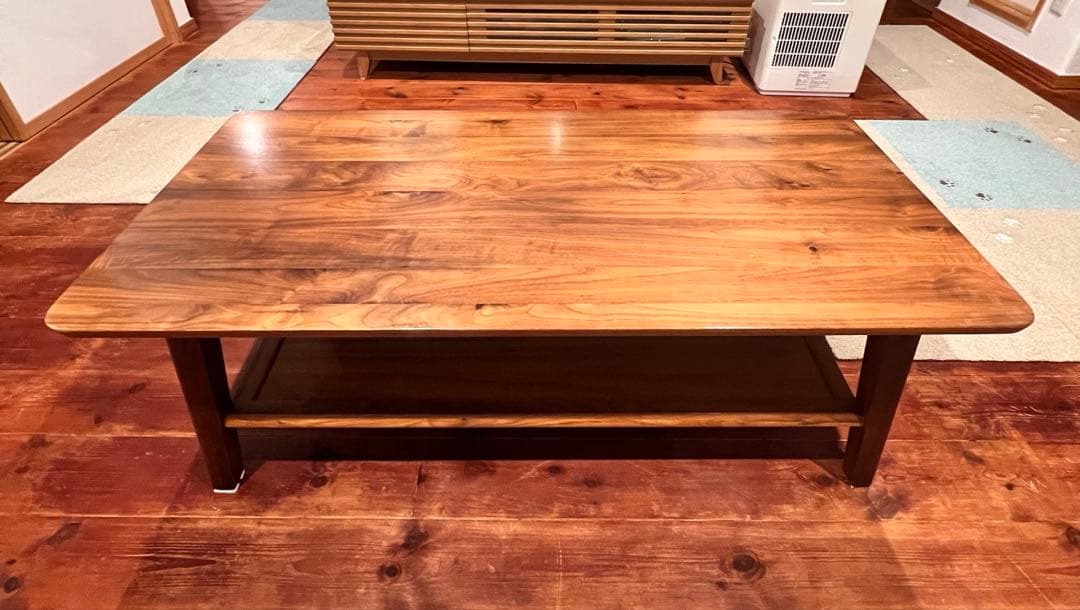 【みしり】ウォールナット　センターテーブル