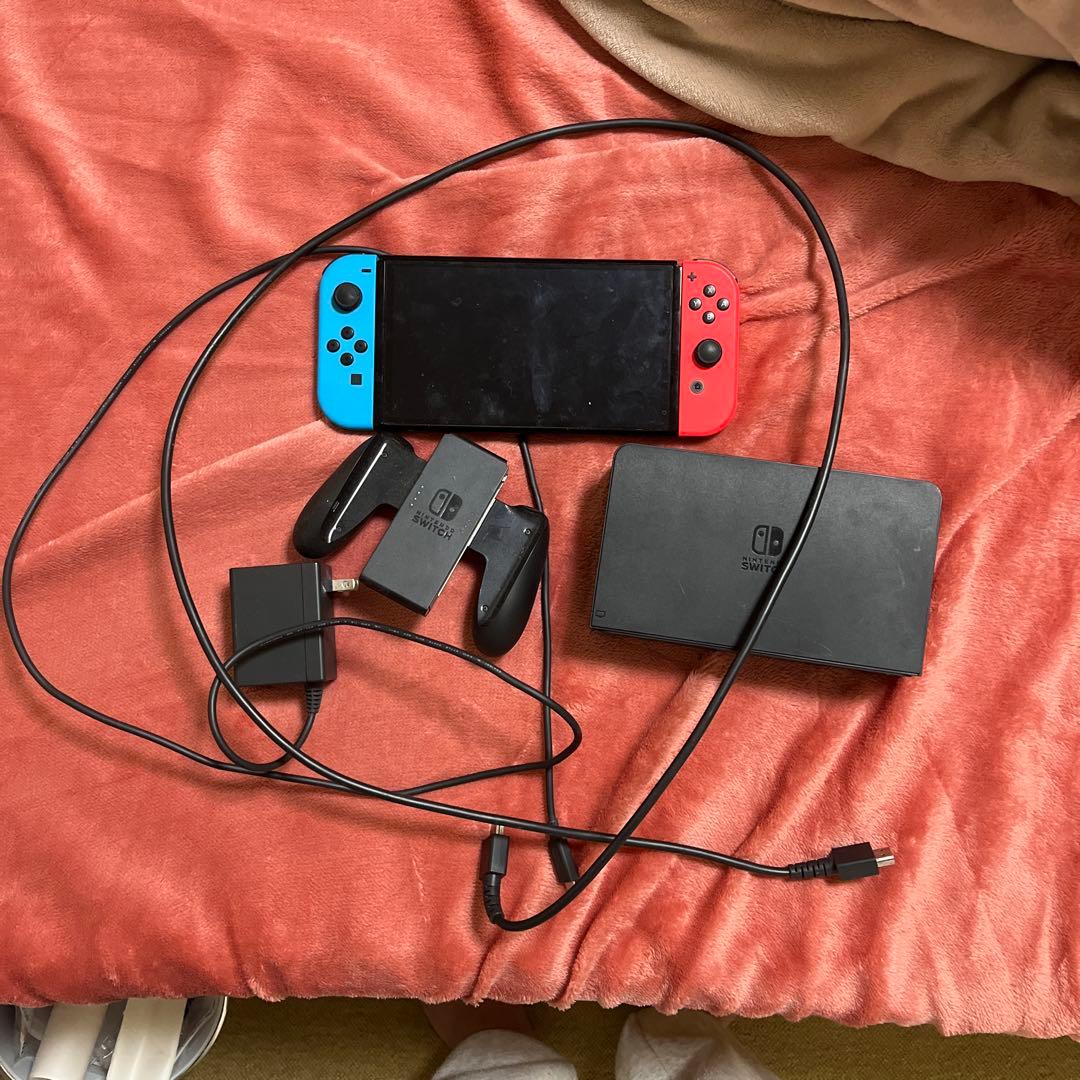 Nintendo Switch 有機EL本体 青と赤