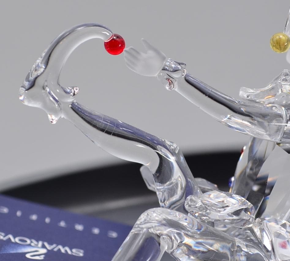 おとぎ話の道化師　スワロフスキー　高さ5.5ｃｍ　クリスタル　箱付き　絶版