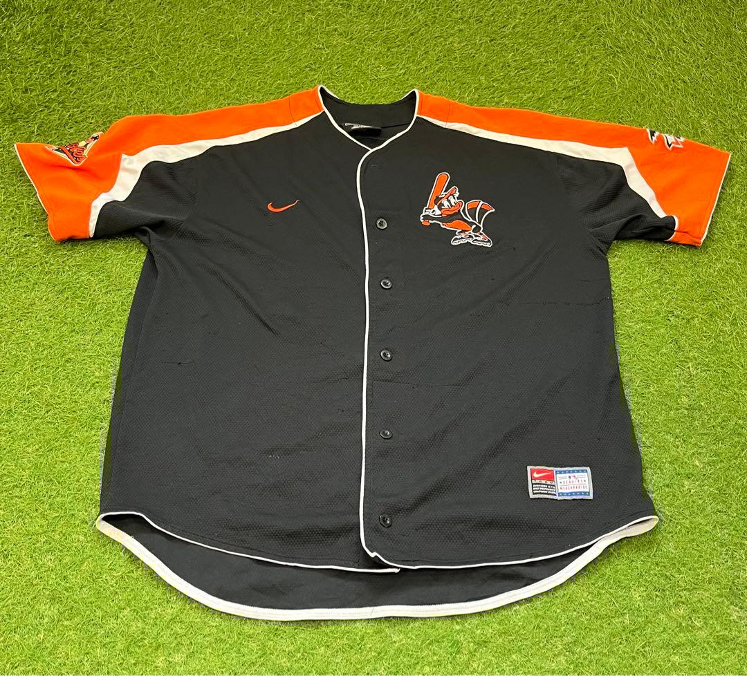 NIKE ボルティモア・オリオールズ ミゲル.テハダ　ゲームシャツ　サイズ　L