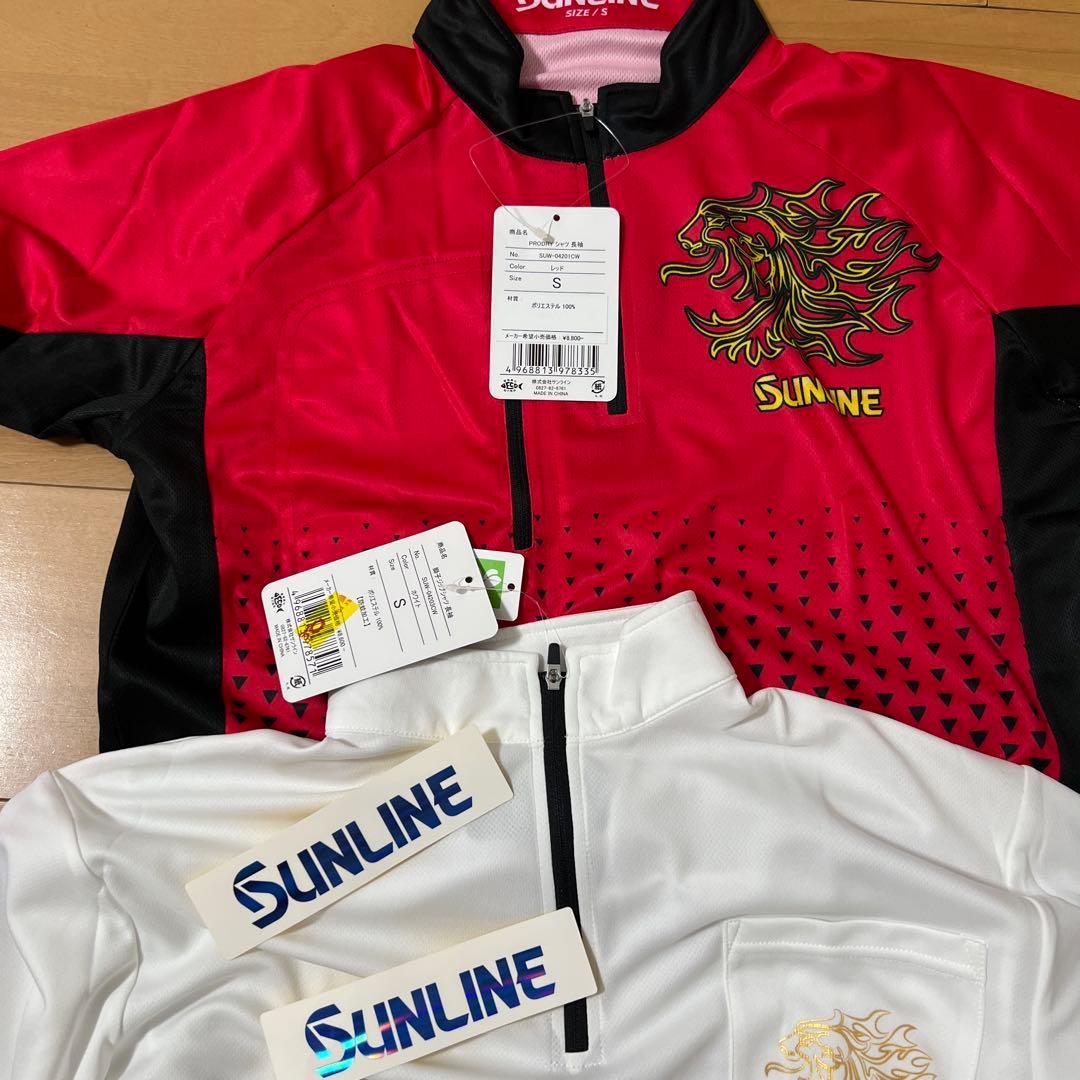 サンライン　フィッシングウェア　ドライ　速乾　Sサイズ