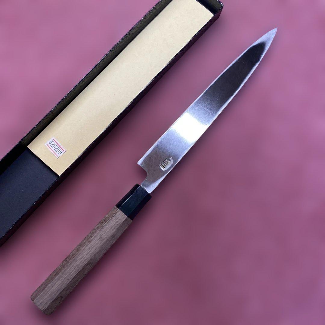 銀三　柳刃包丁　210㎜　7寸