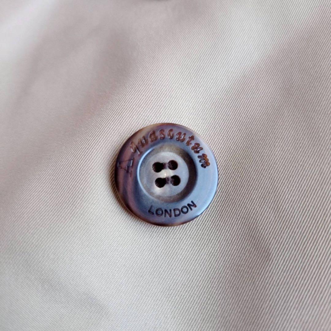 ◾︎極美品◾︎ アクアスキュータム トレンチコート ライナー 2way レオパード