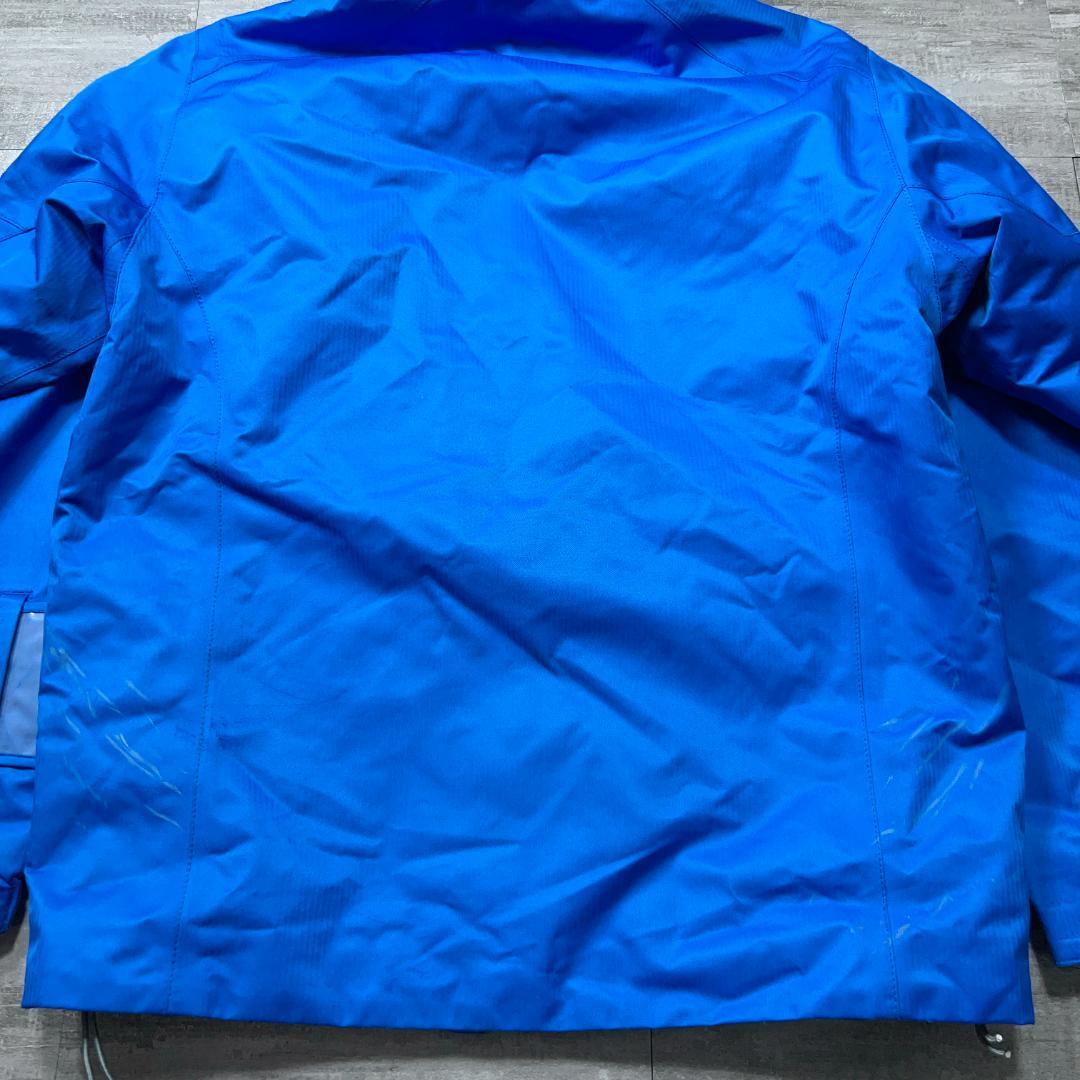 スウェーデン代表モデル★ GOLDWIN サイドフルオープン スキーウェア 青