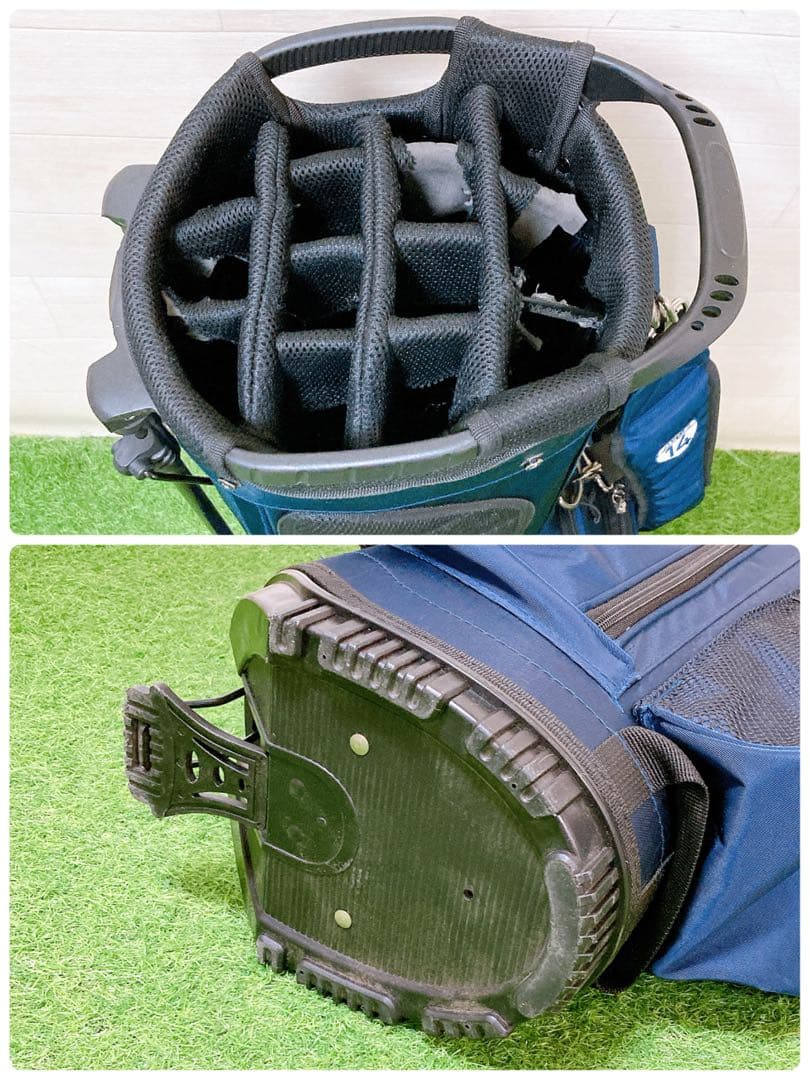 M ジーパーズ　ゴルフ　スタンド式　キャディバッグ　9.5型　軽量