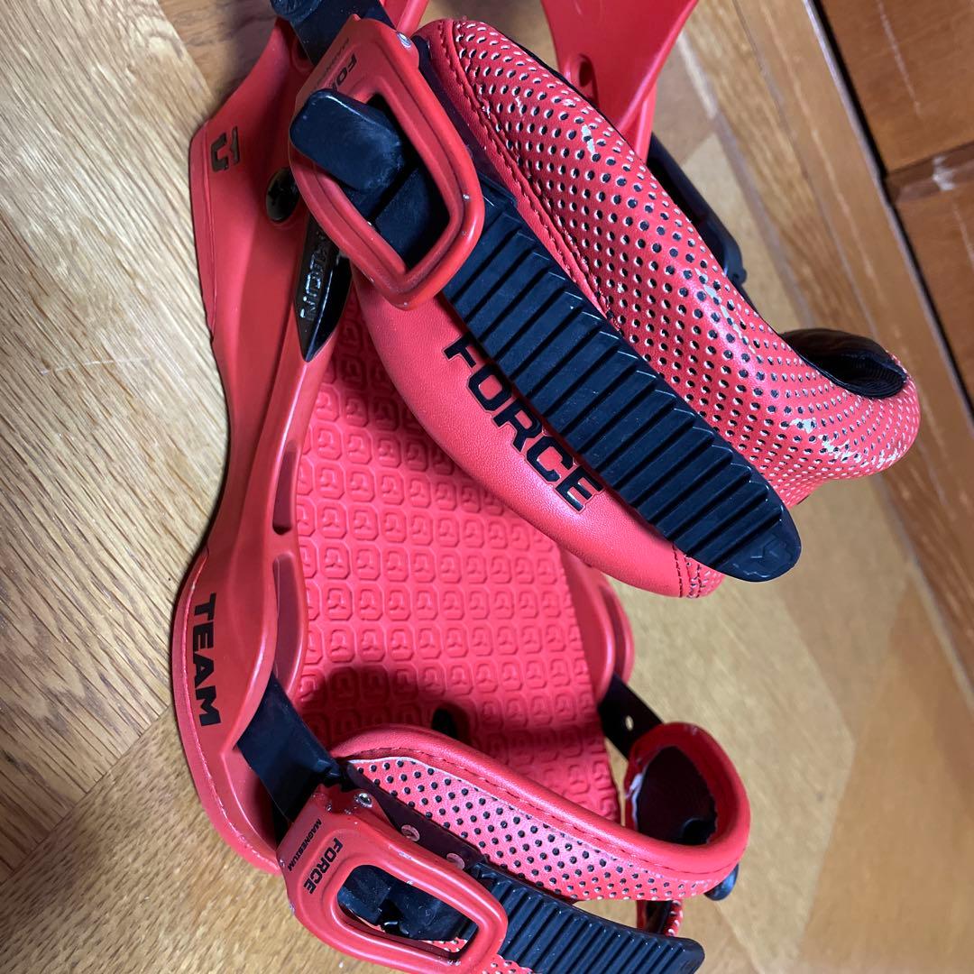 union ユニオン　FORCE TEAM ビンディング　フォース　チーム　赤