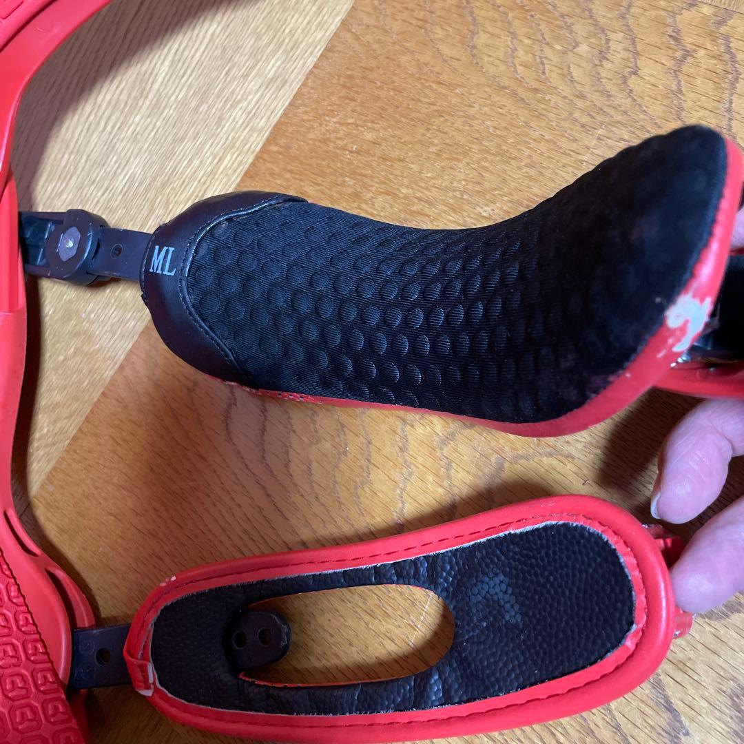 union ユニオン　FORCE TEAM ビンディング　フォース　チーム　赤