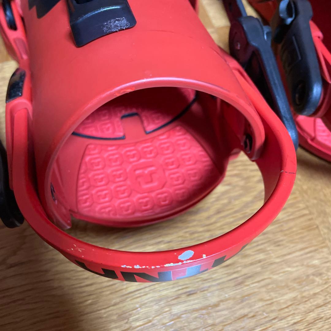 union ユニオン　FORCE TEAM ビンディング　フォース　チーム　赤