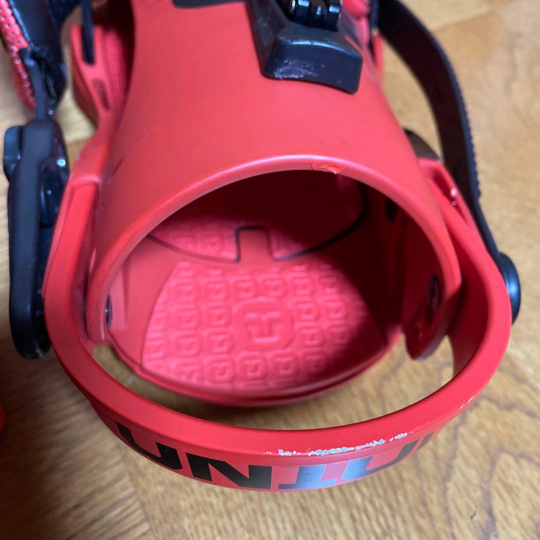 union ユニオン　FORCE TEAM ビンディング　フォース　チーム　赤