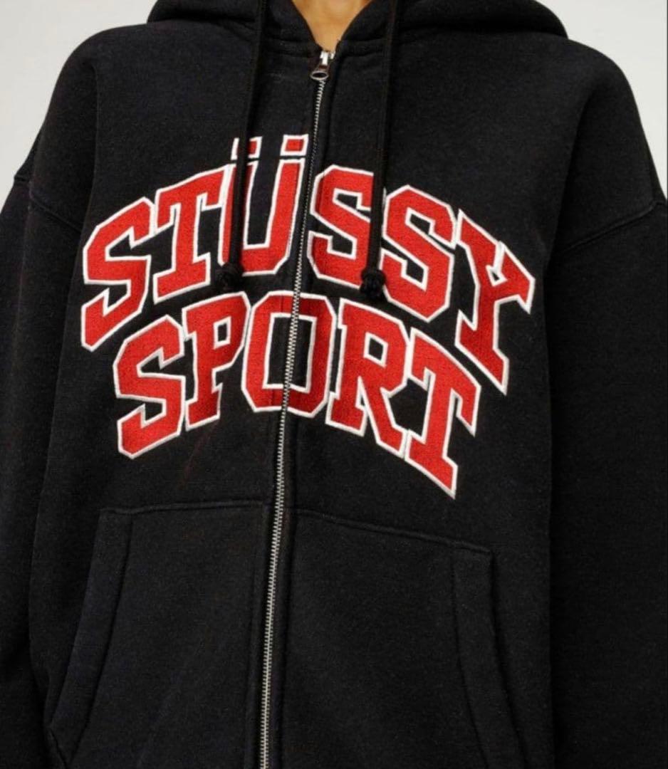 S*r様 STUSSY SPORT ZIP HOODIE【L】