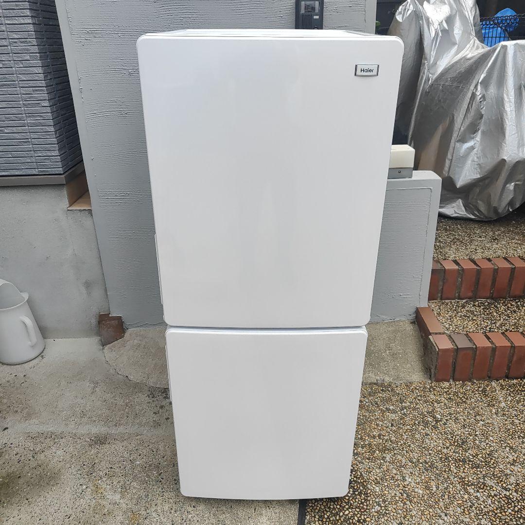 Haier 冷蔵庫 148L 2ドア ホワイト JR-NF148BW 福岡県より