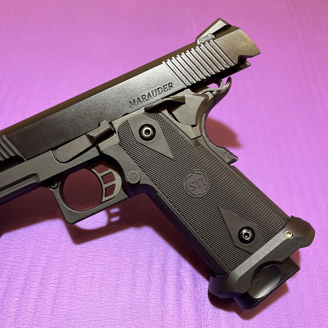 東京マルイ ハイキャパ　STI MARAUDER カスタム コンペンセイター