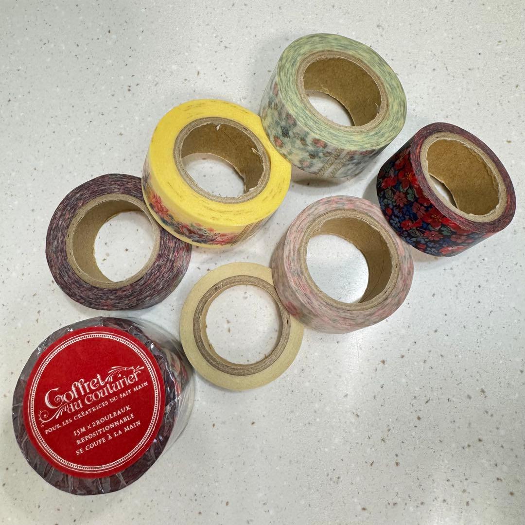 MARK'S マークス 廃盤マスキングテープ コフレ 花柄マステ ギフトボックス