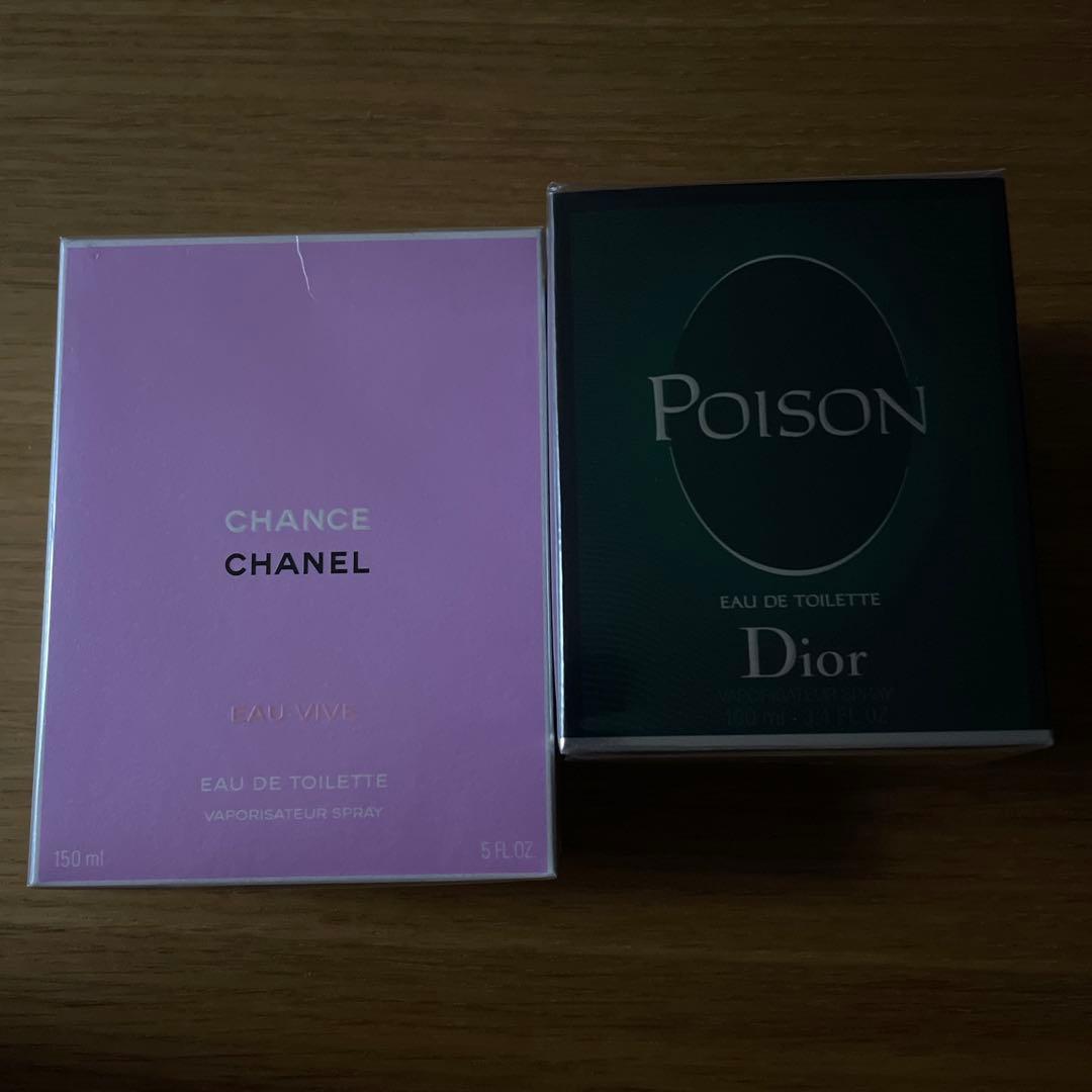 Chanel Chance & Dior Poison 香水セット