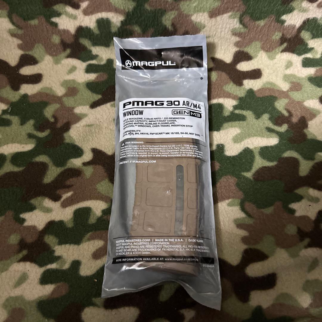 新品　未使用　米軍実物　MAGPUL PMAG 30 窓付き　マグプル　Pマグ