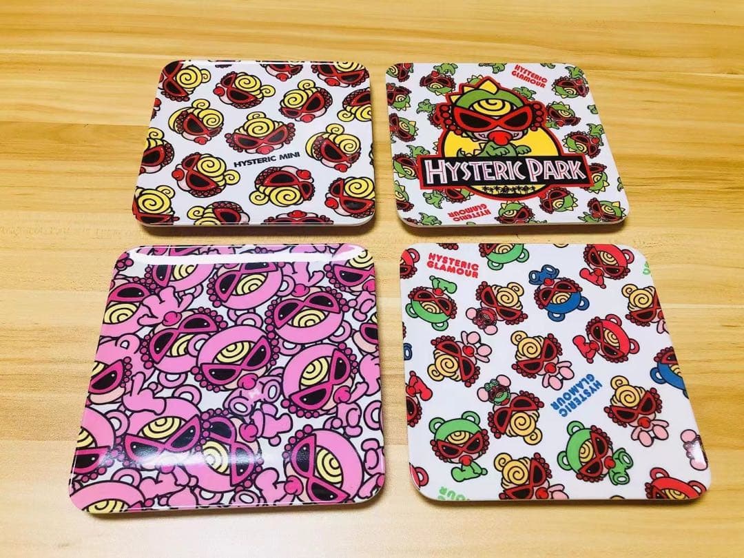 ヒスミニ 正規品 新品 トースト皿 食器4点セット/小物入れ/ヒステリックミニ