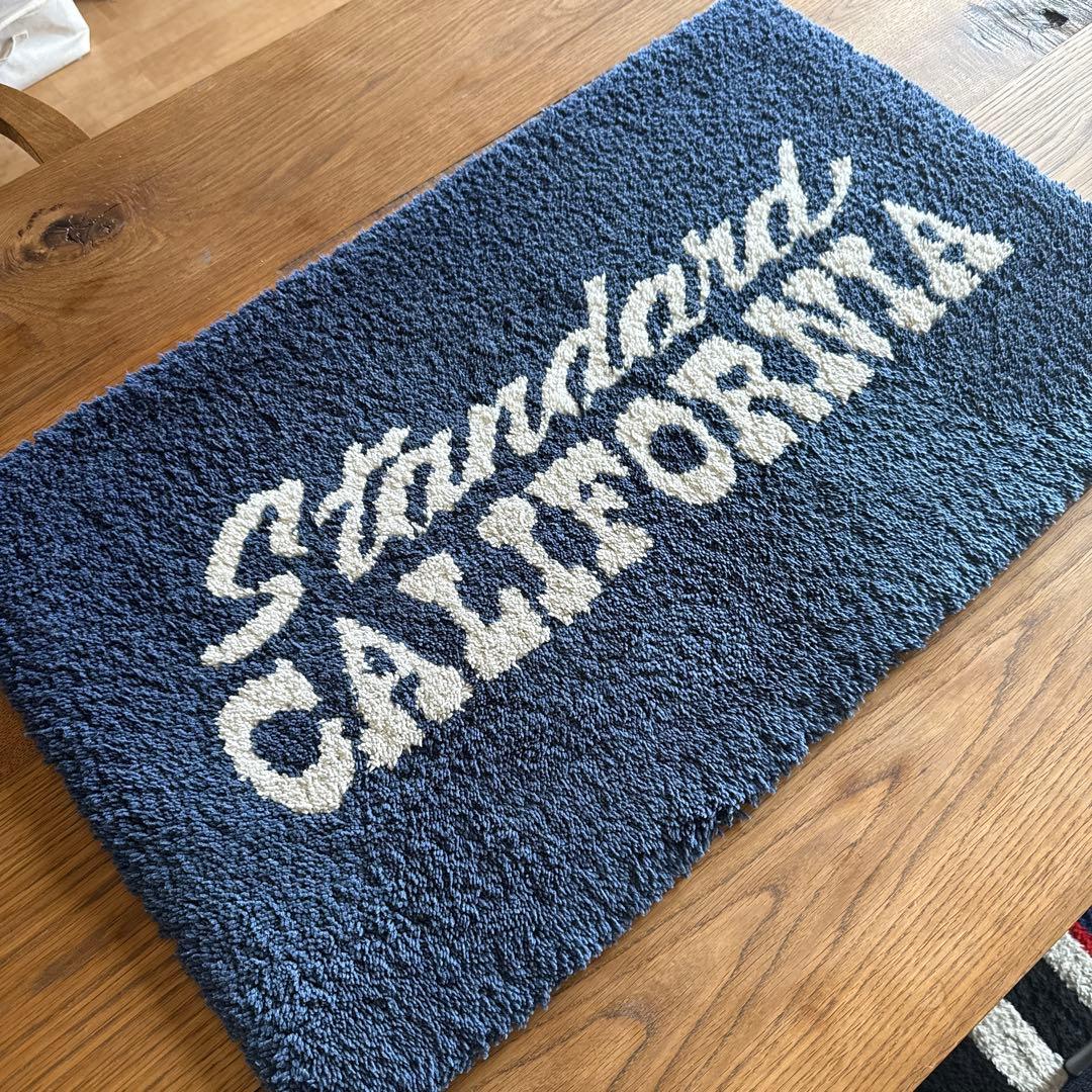 STANDARD CALIFORNIA ラグ ネイビー