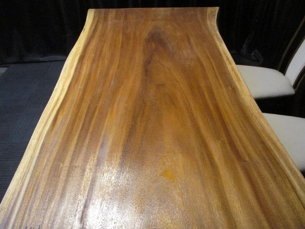 # 787 ■　モンキーポッド　テーブル　ローテーブル　ダイニング　座卓　一枚板