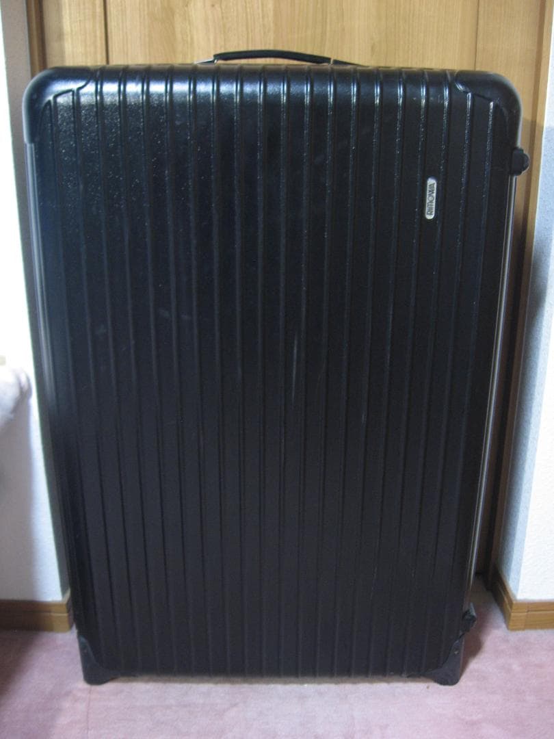 リモワ サルサ 廃盤 2輪 スーツケース キャリーケース ブラック 104L
