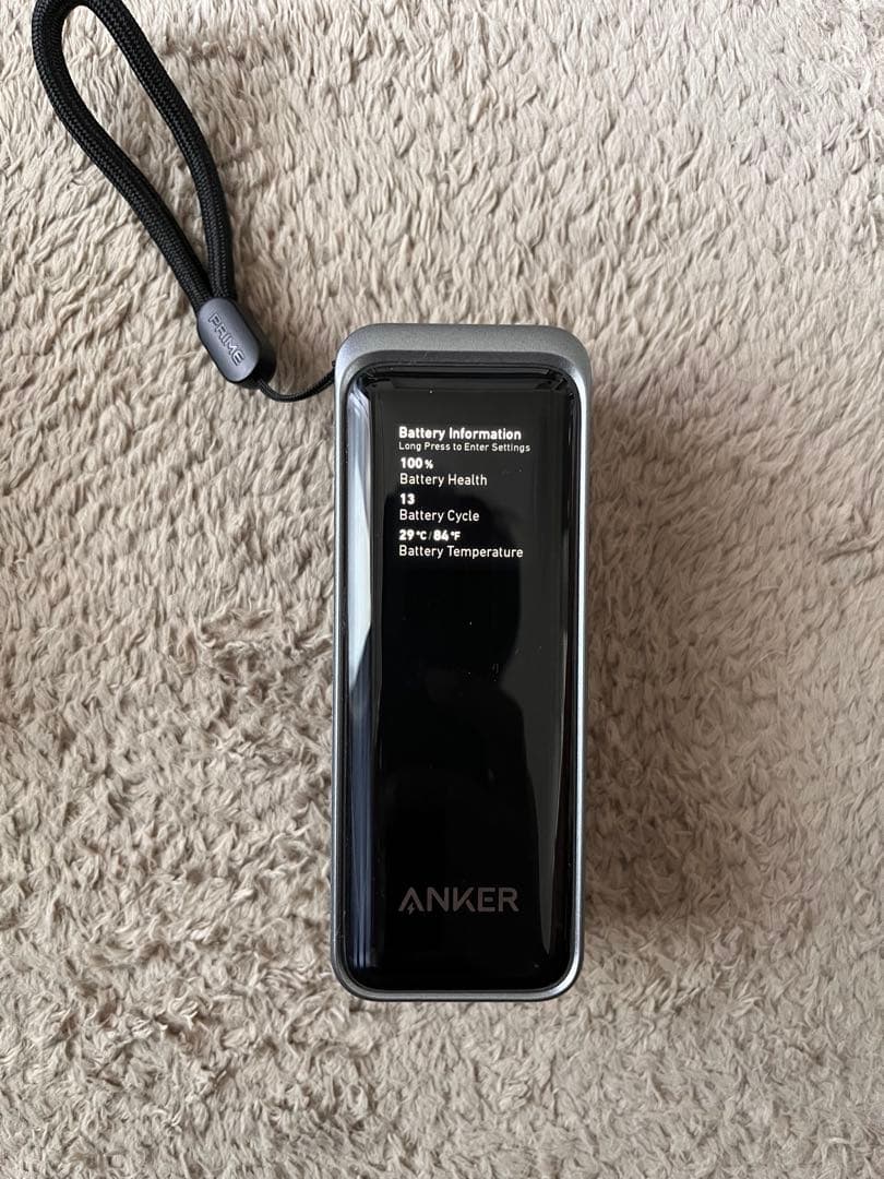 スマホアクセサリー ANKER Anker Prime Power Bank 9600mAh 45W