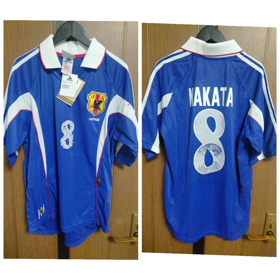 アディダス 日本代表 中田英寿 ユニフォーム 99/00ホーム L 紙タグ付き