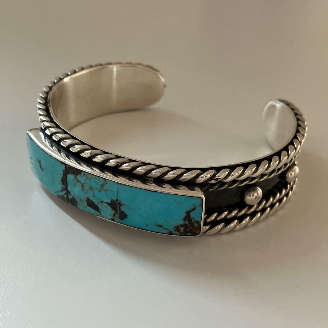 BEFORE THE SUN SHINE ターコイズバングル シルバー925