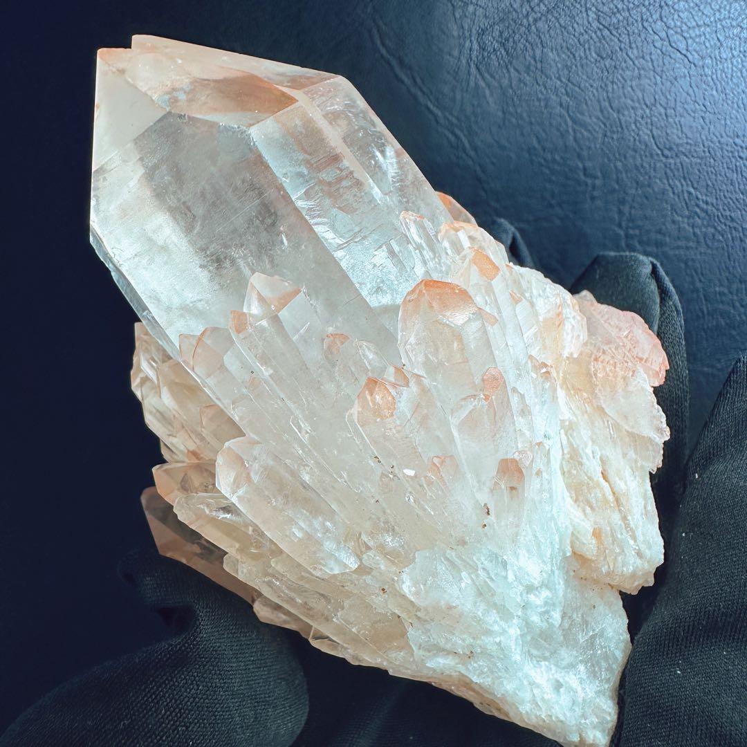 爆アレ❗️可愛いピンク♡超綺麗マダガスカル産パイナップルピンククラスターA1167