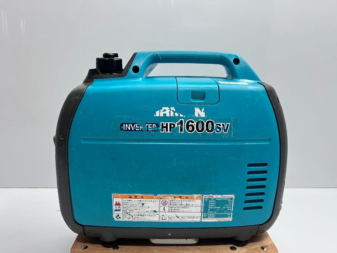 【動作良好・保証付】AIRMAN インバーター発電機 HP1600SV MAM2