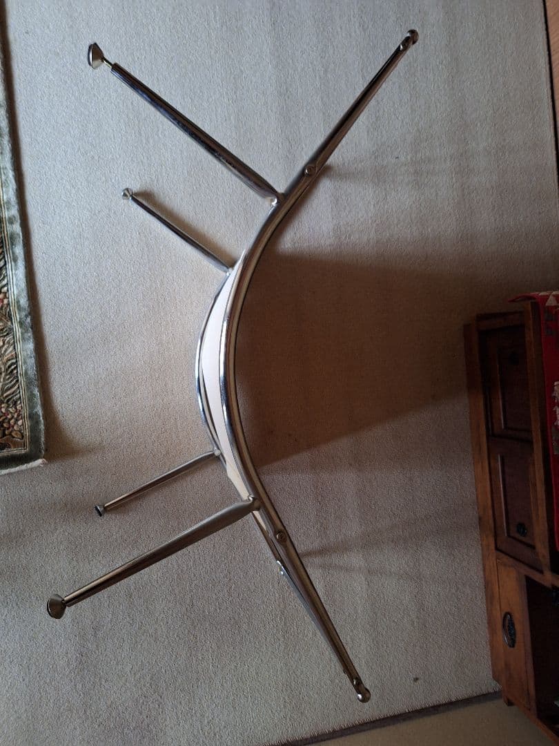 北欧レトロ ミッドセンチュリー ガラステーブル センターテーブル