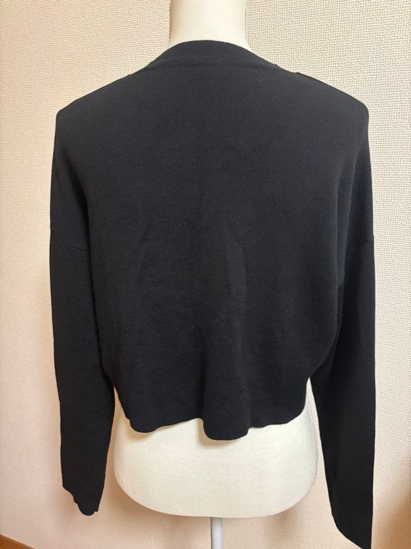 LOEWE アナグラム セーター　ウール　ブラック　ロエベ