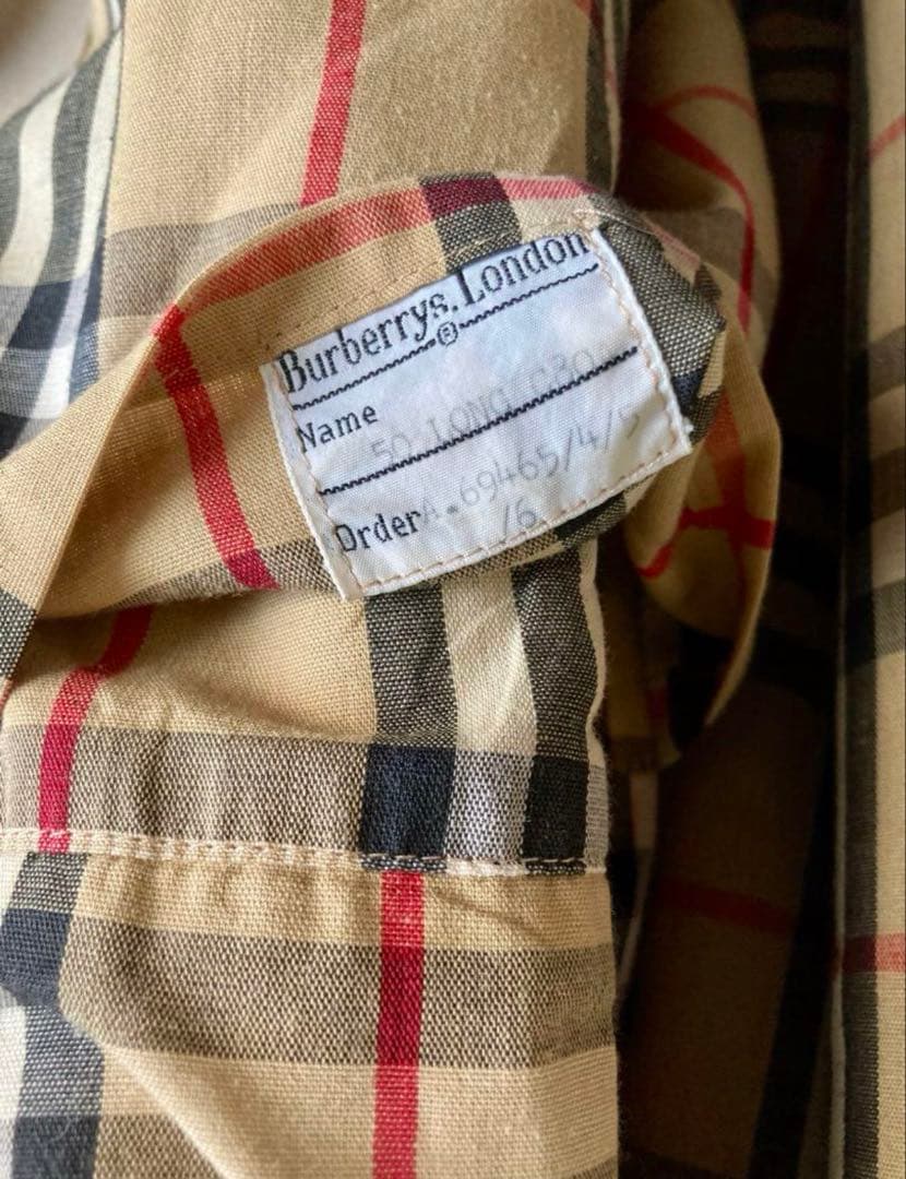 ジャケット・アウター 80s Vintage Burberrys England Rider Coat